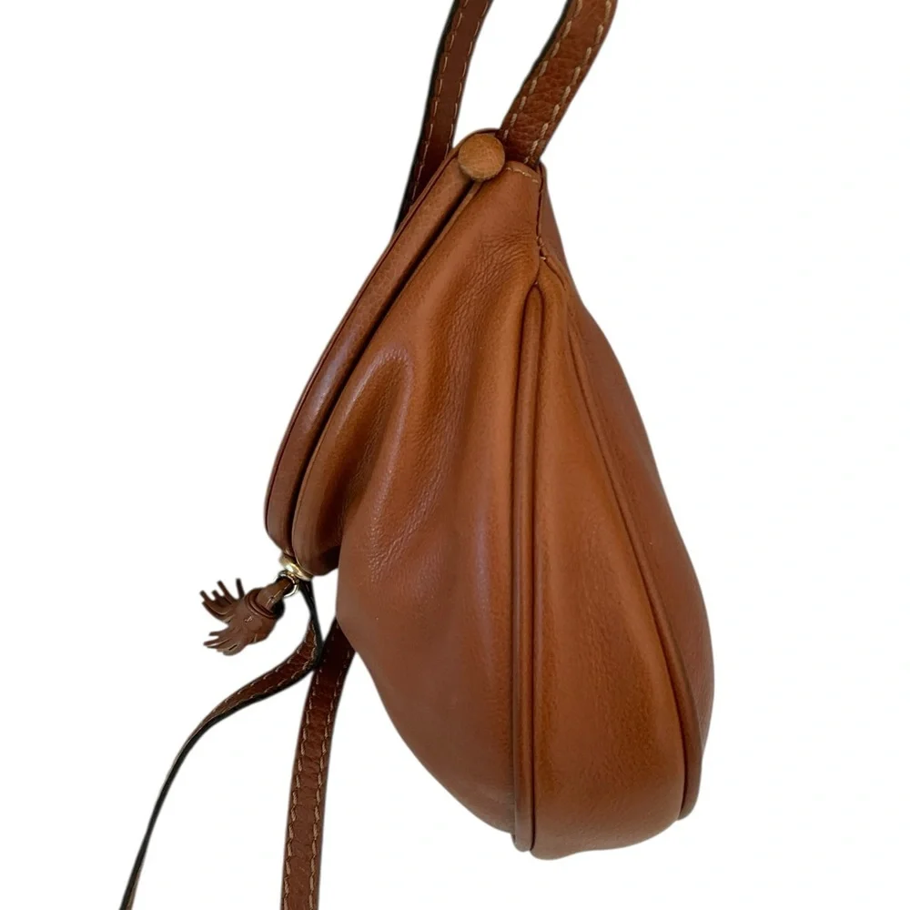 Bottega Veneta Vintage Leather Tassel Crossbody Bag - Picture 7 of 14